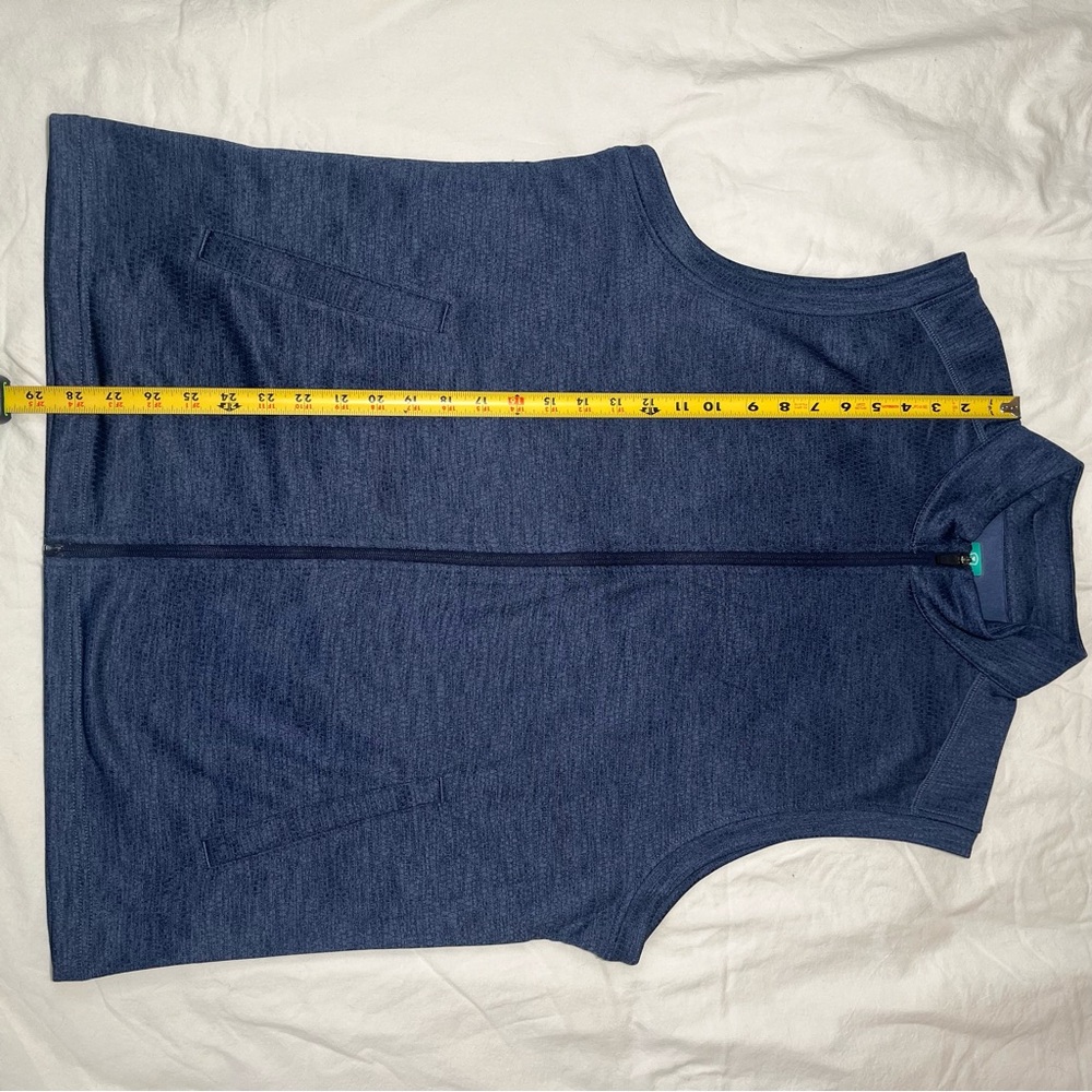 Pro Tour Men's Gray Zip-Up Vest - Picture 8 of 12